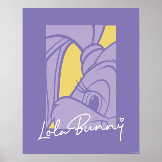 Lola Portrait Autograph Poster (Voorkant)