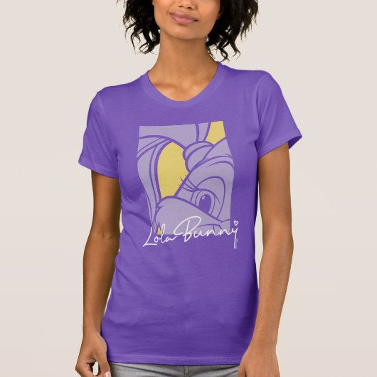 Lola Portrait Autograph T-shirt (Voorkant)