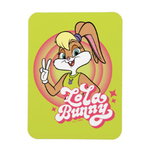 Lola Retro LOONEY TUNES™ ringen Magneet
