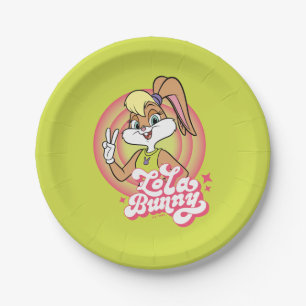 Lola Retro LOONEY TUNES™ ringen Papieren Bordje