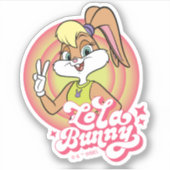 Lola Retro LOONEY TUNES™ ringen Sticker (Voorkant)