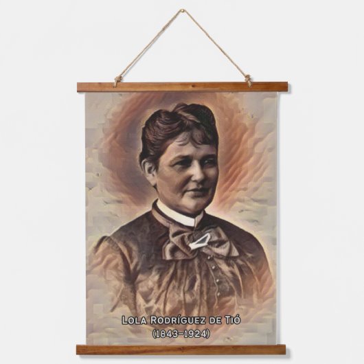 Lola Rodriguez de Tio Hangend Wandkleed (Voorkant)
