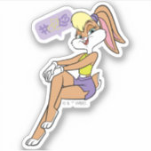 Lola Sitting Sticker (Voorkant)