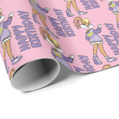 Lola TUNE SQUAD™ Varsity Heart Cadeaupapier (Rol Hoek)