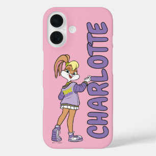 Lola TUNE SQUAD™ Varsity Heart iPhone 16 Hoesje