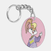 Lola TUNE SQUAD™ Varsity Heart Sleutelhanger (Voorkant Links)