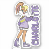 Lola TUNE SQUAD™ Varsity Heart Sticker (Voorkant)