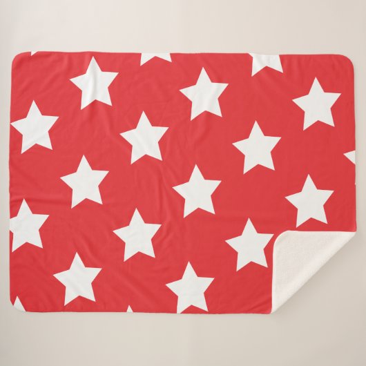 Lolailo 08 Starred Sherpa Deken (Voorkant (horizontaal))