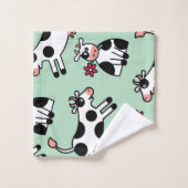 Lolailo 22 Koe van het stroomverbruik Bad Handdoek (Wasdoekje)