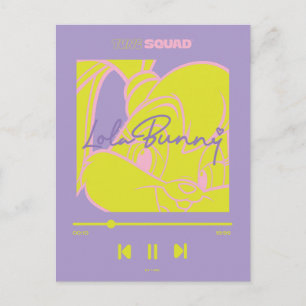 Lola's muziekspeler briefkaart