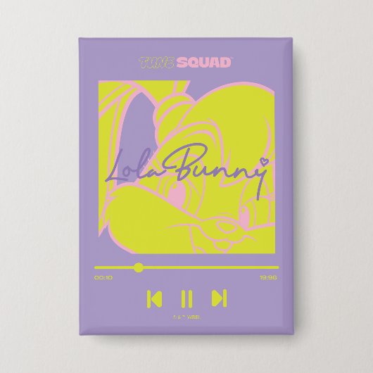 Lola's muziekspeler button (Voorkant)