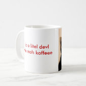 Lolcat de diable de Mooki - tasse (Devant gauche)