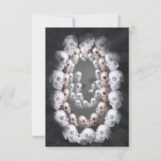 Loli Happy Halloween Kaart (Achterkant)