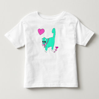 Lolita Droom Kat T-Shirt - Origineel Handgetekend