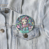 Lolita Zodiac Ronde Button 7,6 Cm (In situ)