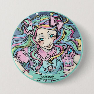 Lolita Zodiac Ronde Button 7,6 Cm