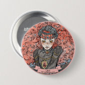 Lolita Zodiac Ronde Button 7,6 Cm (Voorkant /achterkant)