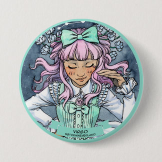 Lolita Zodiac: Virgo Ronde Button 7,6 Cm