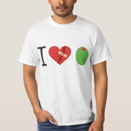 l'olive du coeur i JOIGNENT le T-shirt de COMBAT (Devant)