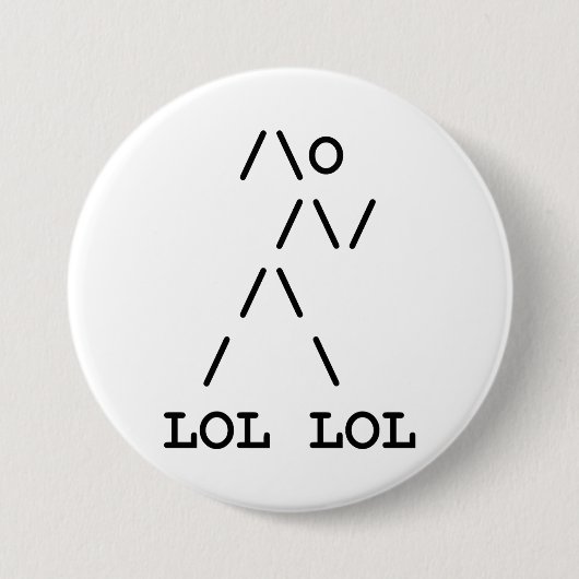 Lollerskates Ronde Button 7,6 Cm (Voorkant)
