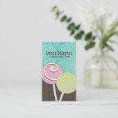 Lolli Cakes Visitekaartjes (Staand voorkant)