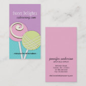 Lolli durcit des cartes de visite (Devant / Derrière)