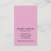 Lolli durcit des cartes de visite (Dos)