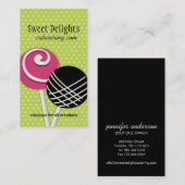 Lolli durcit des cartes de visite (Devant / Derrière)