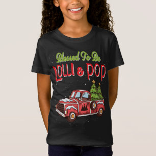 Lolli en Pop kerst pyjama grootouders oma T-shirt