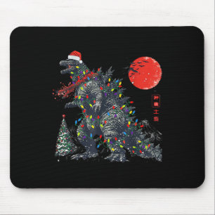 Lollige Kaiju Sinterklaas Kerst Monster Xmas Verli Muismat