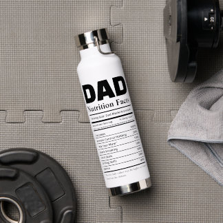 Lollige voedingsfeiten voor papa met foto's waterfles