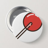 lollipop-1 ronde button 7,6 cm (Voorkant /achterkant)