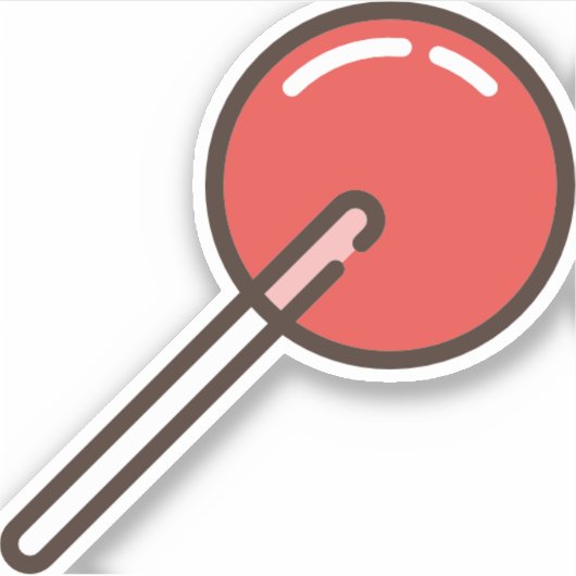 lollipop-1 sticker (Voorkant)
