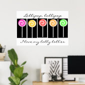 Lollipop Art Poster (Bureau à domicile)