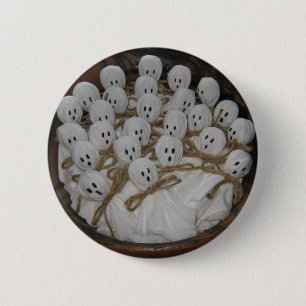 Lollipop Ghosts Halloween Button