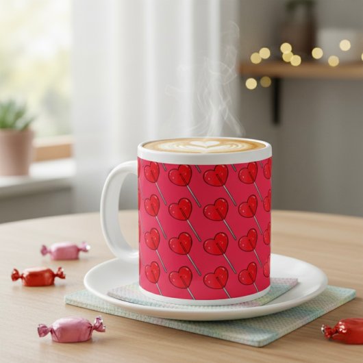 Lollipop Giant Café Mug