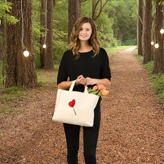 Lollipop grote Canvas tas