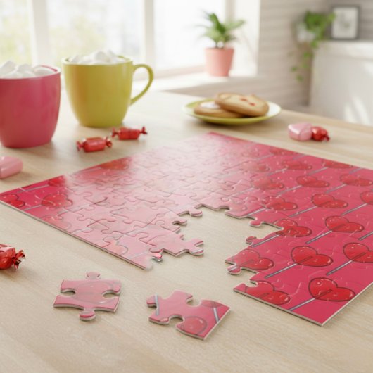 Lollipop Jigsaw Puzzle Legpuzzel