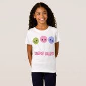 Lollipop Lollipop Groene roze Paarse Kawaii Style T-shirt (Voorkant volledig)