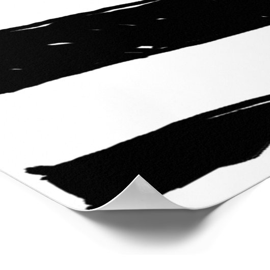 Lollipop Man gebruikt Lollipop om een barrière te  Poster (Hoek)