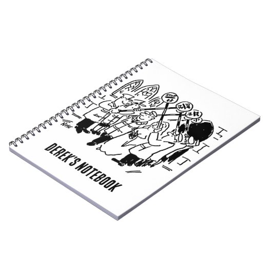 Lollipop Man trouwt met de Garde der Notitieboek (Linkerzijde)