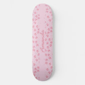 Lollipop Pink skateboard voor haar (Voorkant)