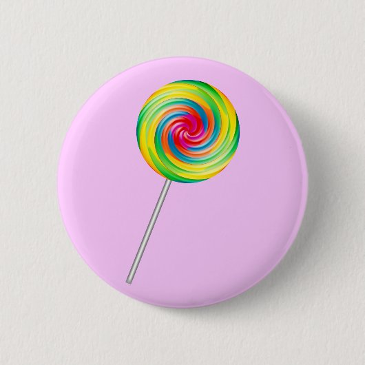 Lollipop Ronde Button 5,7 Cm (Voorkant)