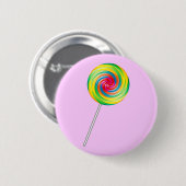 Lollipop Ronde Button 5,7 Cm (Voorkant /achterkant)