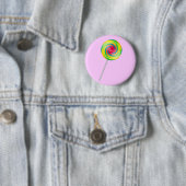 Lollipop Ronde Button 5,7 Cm (In situ)