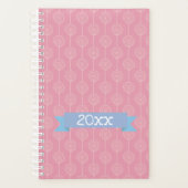 Lollipop roze met aangepaste jaar planner (Voorkant)