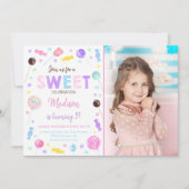 Lollipop-Snoep, zoet Kaart (Voorkant)