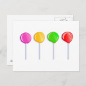 Lollipops Briefkaart (Voorkant / Achterkant)