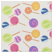 Lollipops colorés, tissu (Fermer)