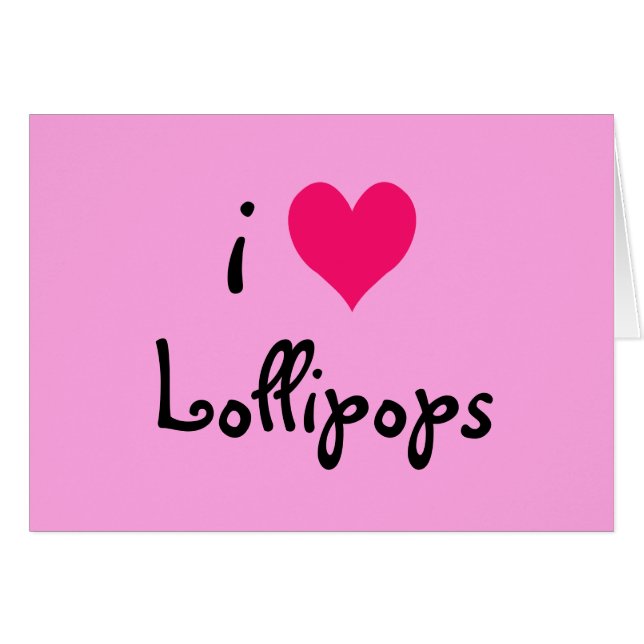 Lollipops du coeur (Devant Horizontal)